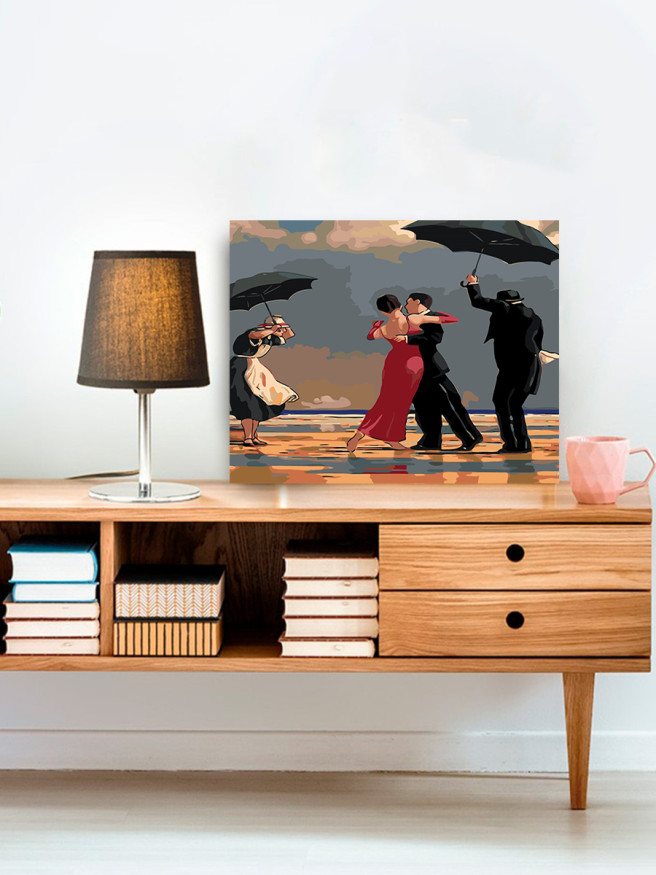 Картина по номерам &amp;quot;Пара в танце&amp;quot;