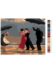 Картина по номерам &amp;quot;Пара в танце&amp;quot;