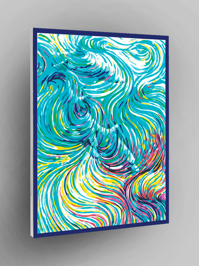 Raqamlar bo&amp;#039;yicha rasm &amp;quot;To&amp;#039;lqin&amp;quot;