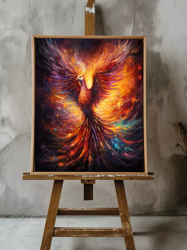 Постер на холсте &amp;quot;Пламя Феникса&amp;quot;