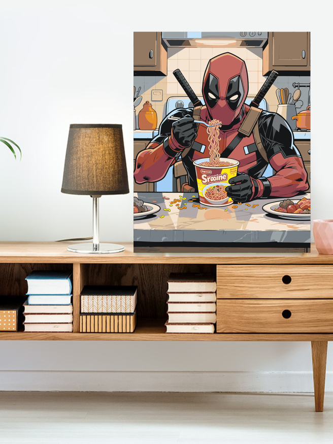 Raqamlar bo‘yicha rasm &amp;quot;Dedpul lag‘mon bilan&amp;quot;