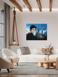 Raqamlar bo'yicha rasm "Garri Potter Xogvartsda"