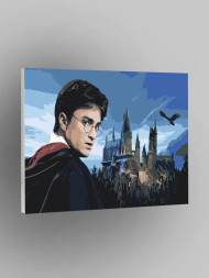 Raqamlar bo'yicha rasm "Garri Potter Xogvartsda"