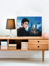 Raqamlar bo'yicha rasm "Garri Potter Xogvartsda"