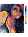 Картина по номерам &amp;quot;Девушка в красках&amp;quot;