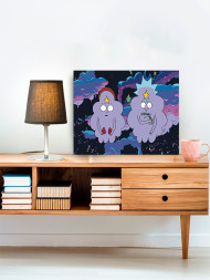 Raqamlar bo&#039;yicha rasm &quot;Qo&#039;rqinchli bulutlar&quot;