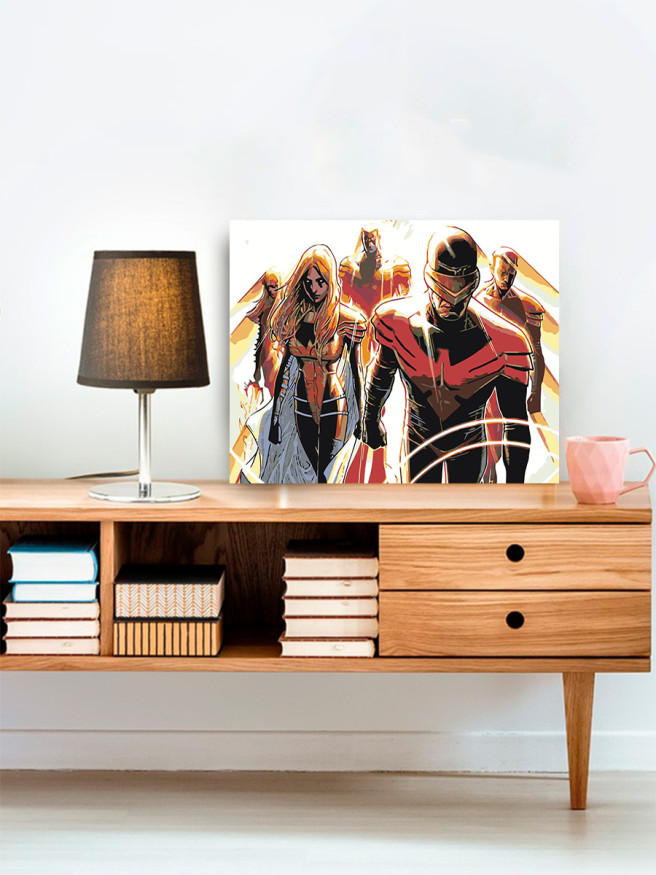 Raqamlar bo&amp;#039;yicha rasm &amp;quot;X-Men&amp;quot;