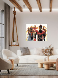 Raqamlar bo&#039;yicha rasm &quot;X-Men&quot;