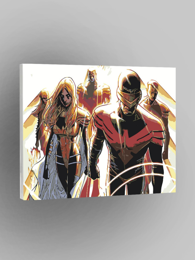 Raqamlar bo&amp;#039;yicha rasm &amp;quot;X-Men&amp;quot;