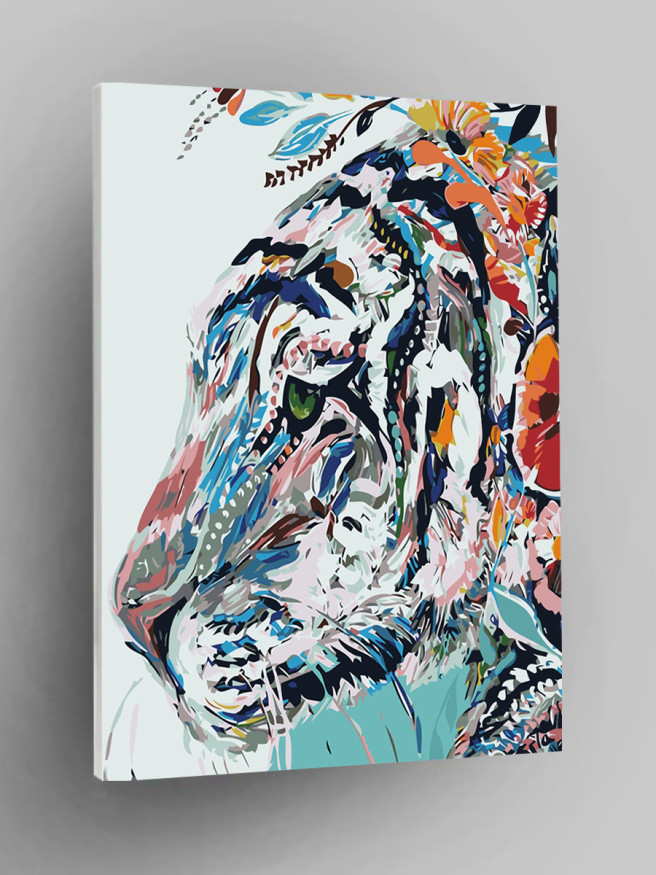 Картина по номерам &amp;quot;Красивый тигр&amp;quot;