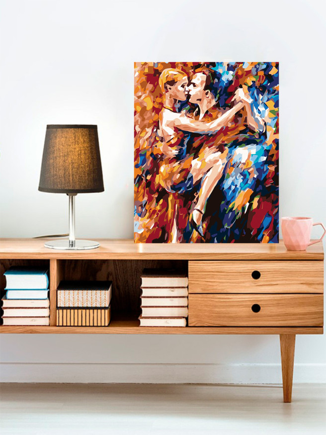 Картина по номерам &amp;quot;Пара в танце&amp;quot;