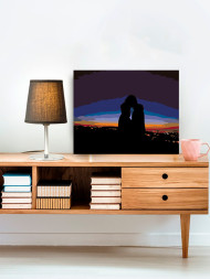 Картина по номерам &amp;quot;Влюблённая пара на танцполе&amp;quot;