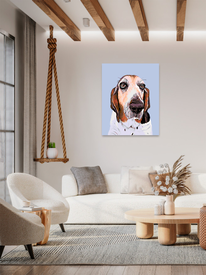 Raqamlar bo&amp;#039;yicha rasm &amp;quot;Kuchuk rasmi&amp;quot;