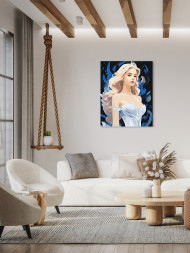 Картина по номерам &amp;quot;Юная принцесса&amp;quot;