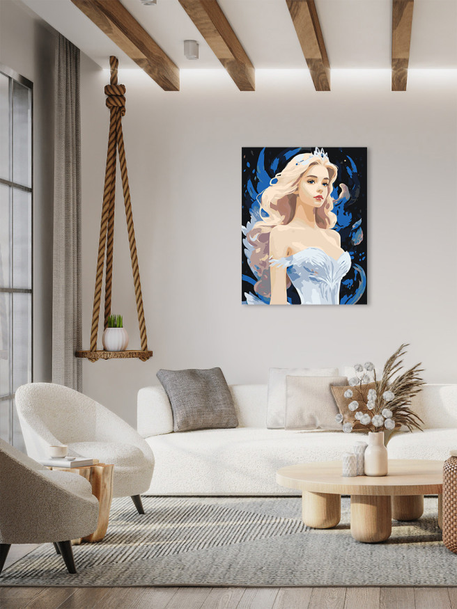 Картина по номерам &amp;quot;Юная принцесса&amp;quot;