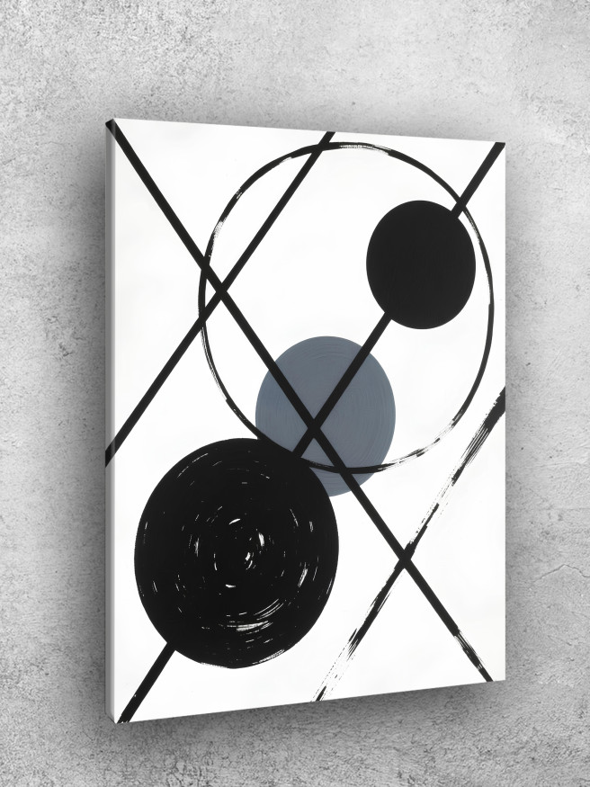 Постер на холсте &amp;quot;Пересечение кругов&amp;quot;