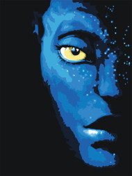 Raqamlar bo&#039;yicha rasm &quot;Avatar&quot;