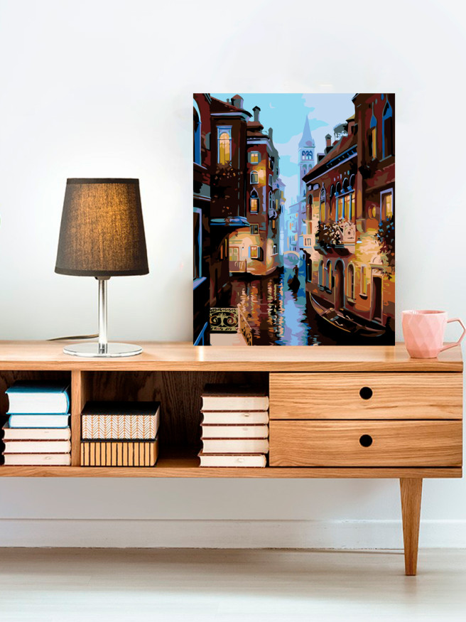 Картина по номерам &amp;quot;Темная улица&amp;quot;