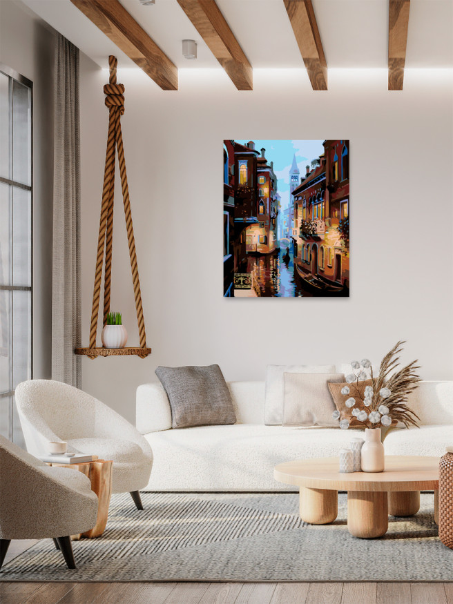 Картина по номерам &amp;quot;Темная улица&amp;quot;