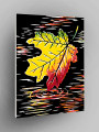Картина по номерам &amp;quot;Жёлтый лист&amp;quot;