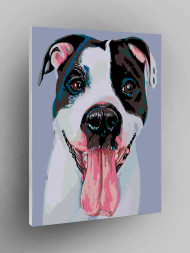 Raqamlar bo&#039;yicha rasm &quot;Kuchuk rasmi&quot;