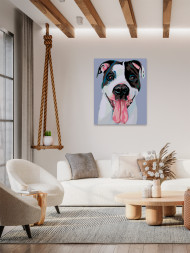 Raqamlar bo&#039;yicha rasm &quot;Kuchuk rasmi&quot;