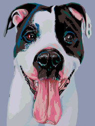 Raqamlar bo&#039;yicha rasm &quot;Kuchuk rasmi&quot;