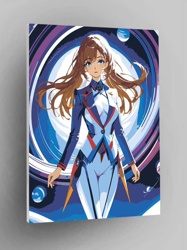 Картина по номерам &amp;quot;Девушка - мечта&amp;quot;