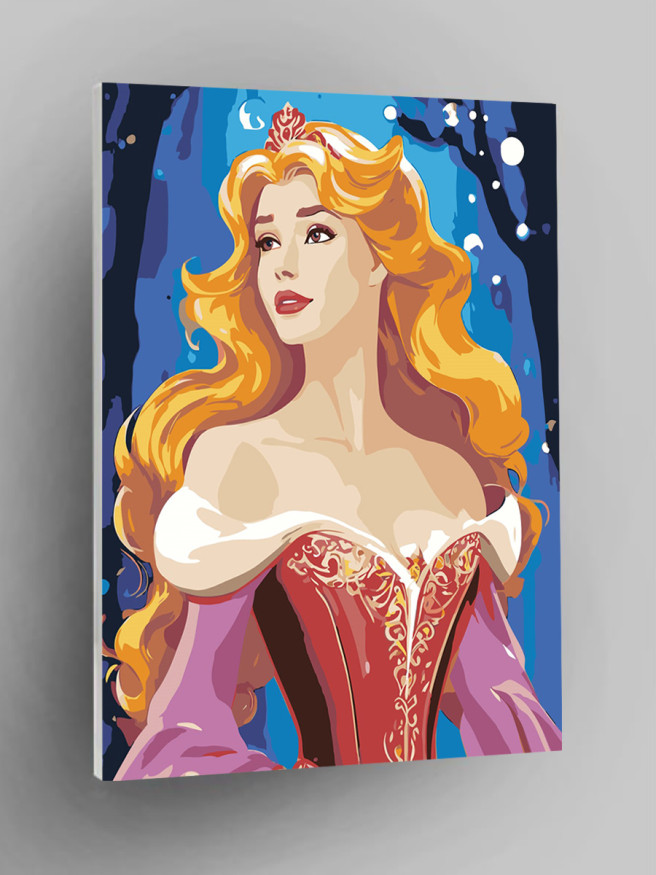 Raqamlar bo&amp;#039;yicha rasm &amp;quot;Qizil sochli go&amp;#039;zallik&amp;quot;