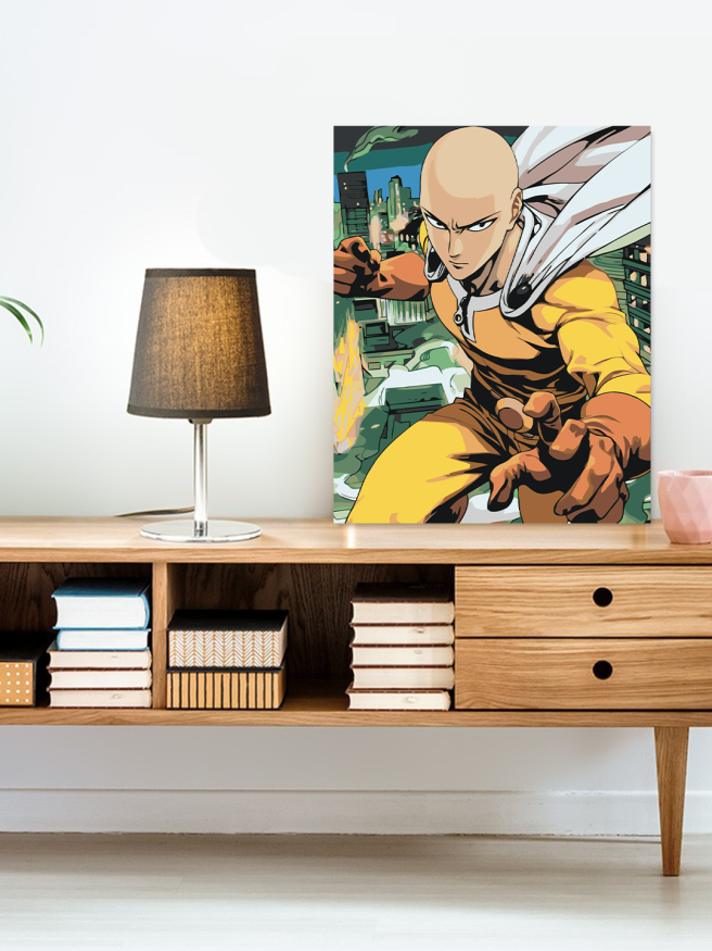 Картина по номерам &amp;quot;Сайтама&amp;quot;