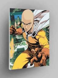 Картина по номерам "Сайтама"