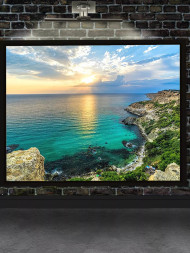 Постер на холсте &amp;quot;Морской рассвет&amp;quot;