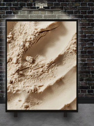 Постер на холсте &amp;quot;Ванильный штрих&amp;quot;